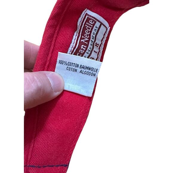 VINTAGE BOSTON RED SOX American Needle Quality Headgear Terry Cloth Sun Visor - Picture 3 of 7